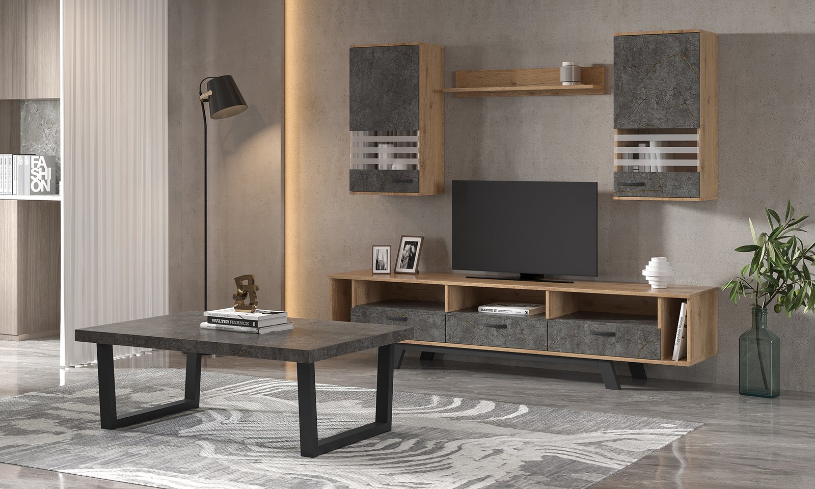 tv composition no60 marble gray 00000 tv composition no60 marble gray 00000