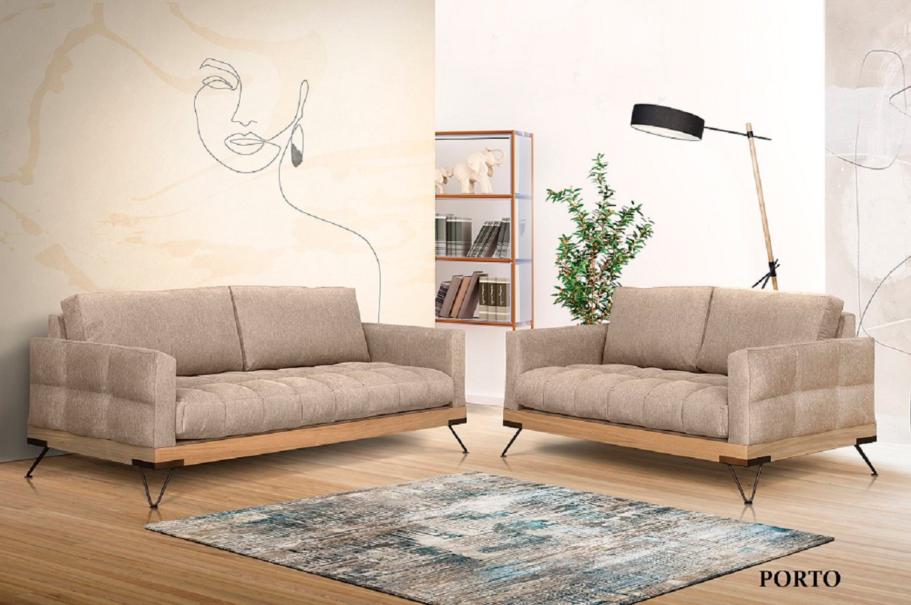 Porto διθέσιος και τριθέσιος καναπές Porto διθέσιος και τριθέσιος καναπές