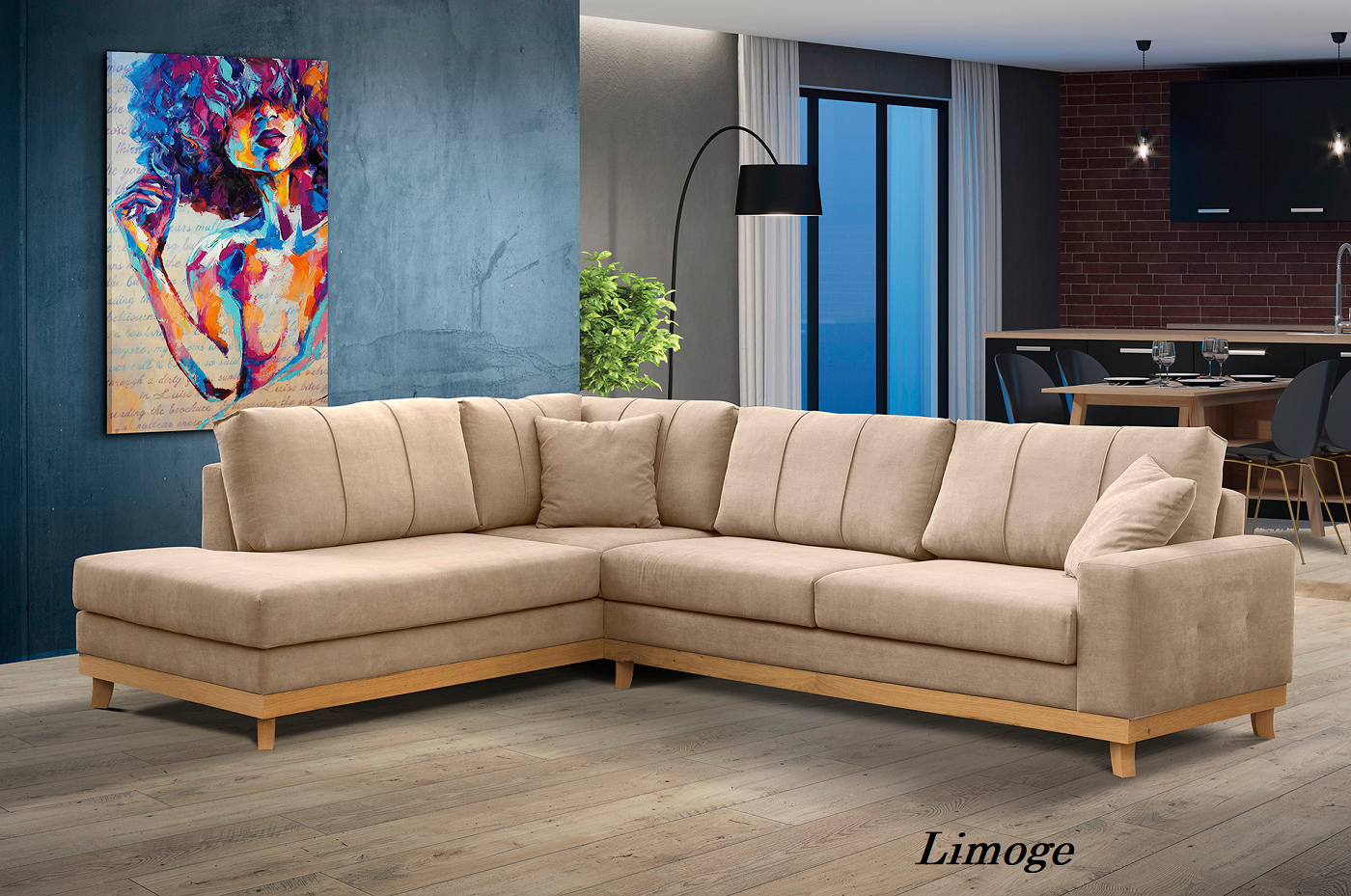 Limoge Corner Sofa Limoge Corner Sofa